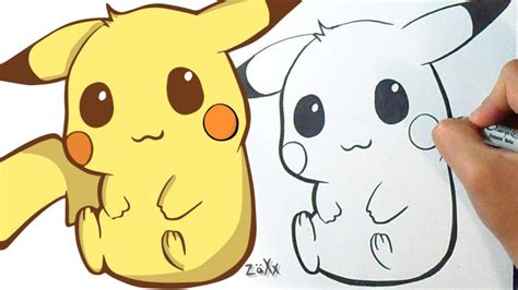 Baby Pikachu Drawing at GetDrawings | Free download