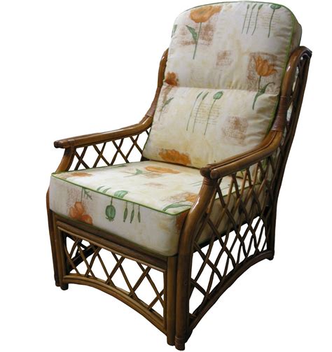 Replacement Cane CHAIR CUSHIONS ONLY Conservatory Furniture Wicker ...