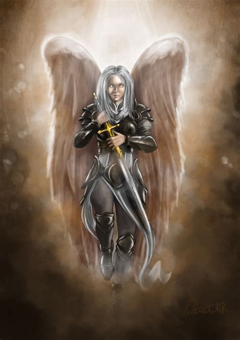 ArtStation - Warrior Angel - Digital Painting