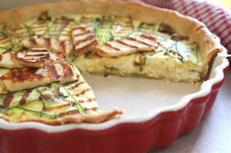 Courgette & Halloumi Tart - My Fussy Eater | Easy Family Recipes