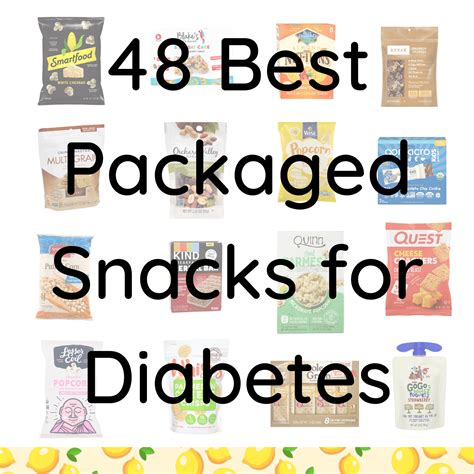 48 Best Packaged Snacks for Diabetes