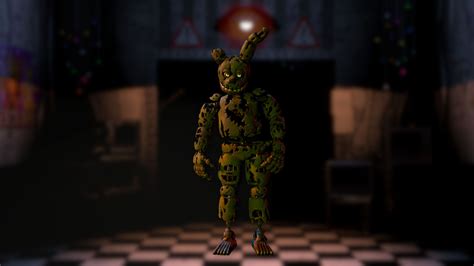 mexican ANIMATRONIC William A. TWISTED SPRINGTRAP 8 FNAF five nights at ...