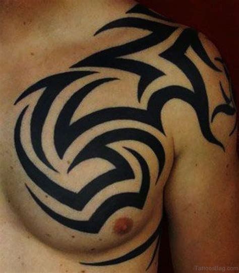 61 Stylish Tribal Tattoos On Chest - Tattoo Designs – TattoosBag.com