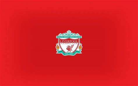 the liverpool logo on a red background is seen in this image, it ...