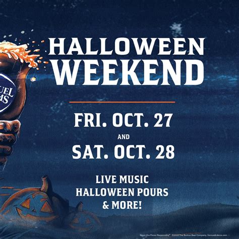 Halloween Weekend at Sam Adams Downtown Taproom! [10/27/23]