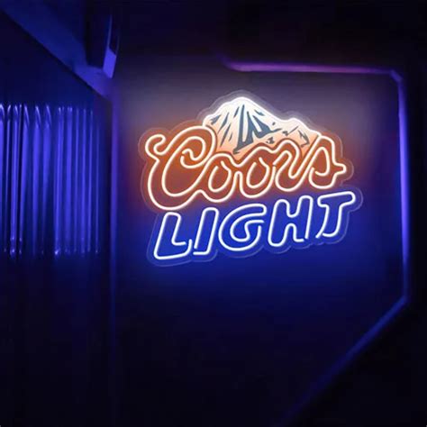 Coors Light Neon Sign - LITASIGN