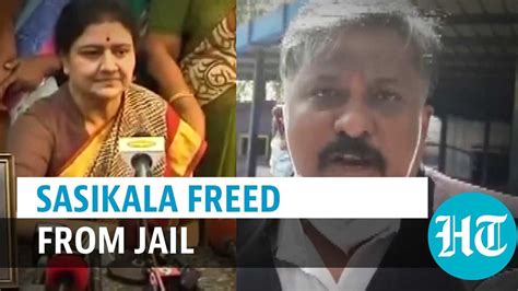 Watch: Sasikala released from jail, months before Tamil Nadu polls ...