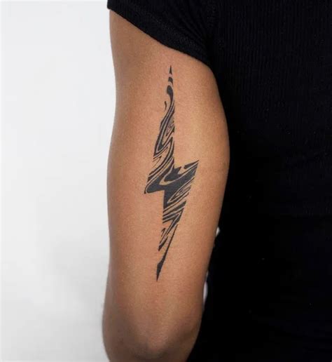 30 Amazing Lightning Bolt Tattoo Ideas To Rock