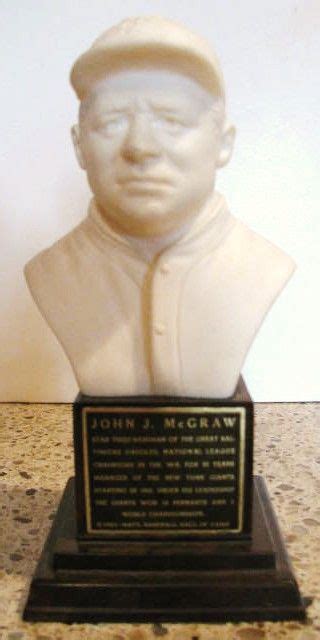 Lot Detail - 1963 JOHN McGRAW "HALL OF FAME" BUST