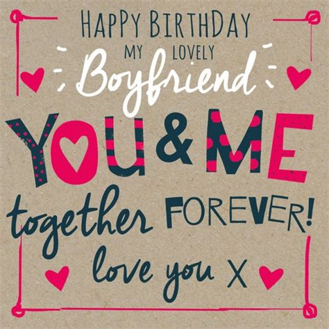 Cute Birthday Quotes For Boyfriend