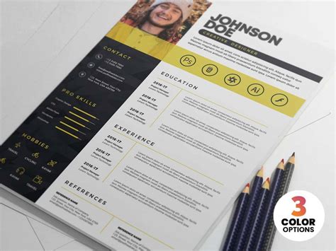 Professional PSD Resume Template Free in 2025 - ResumeKraft