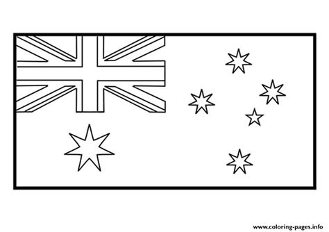 Printable Australian Flag Template - Printable Templates