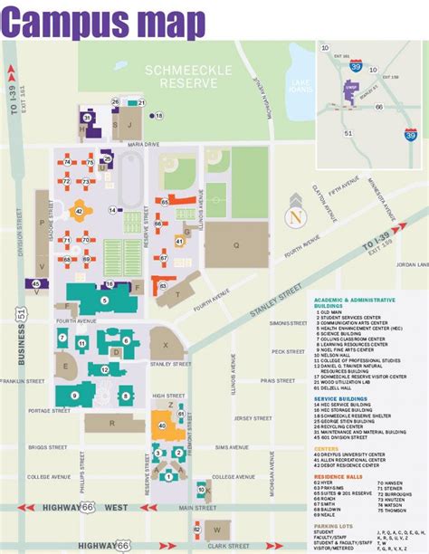 NYU campus map - Map of NYU campus (New York - USA)