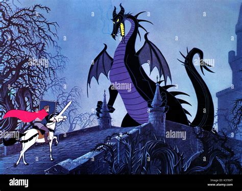 Sleeping Beauty 1959 Maleficent Dragon