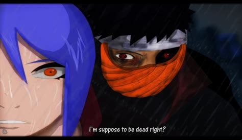 Konan vs tobi drawing by JfBurningSpear on DeviantArt