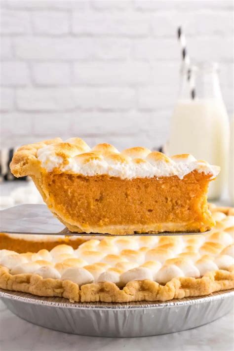 Sweet Potato Pie with Marshmallows - THIS IS NOT DIET FOOD