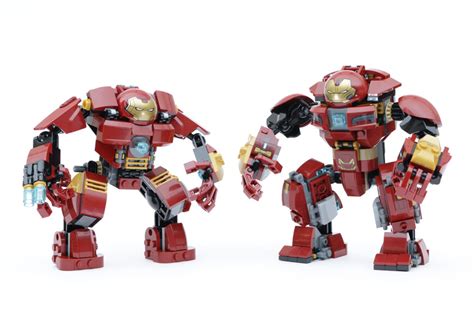 76104 The Hulkbuster Smash-Up vs. 76031 The Hulk Buster Smash