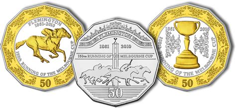 Melbourne Cup Coins Commemorate 150th Anniversary | Coin News