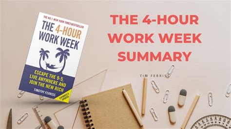 The 4-Hour Work Week Summary: Break the 9-5 Grind with Tim Ferriss