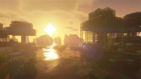 [100+] Minecraft Sunset Wallpapers | Wallpapers.com