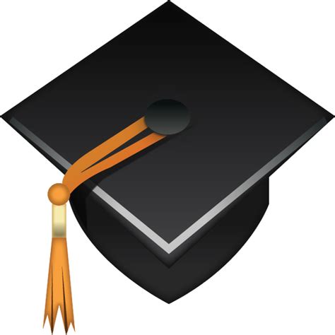 Download Graduation Cap Emoji Icon | Emoji Island