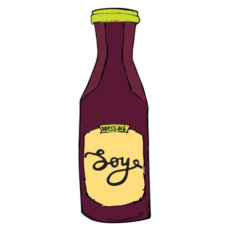 Best Soy Sauce Bottle Illustrations, Royalty-Free Vector Graphics ...