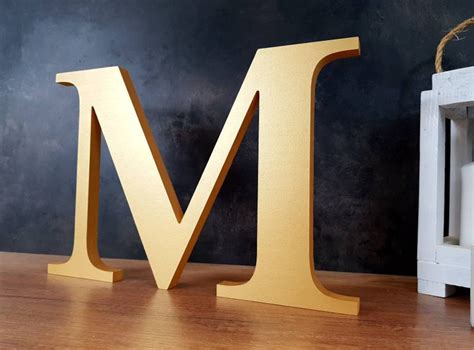 Free Standing Wooden Letters for Wedding Table Centerpiece - Etsy