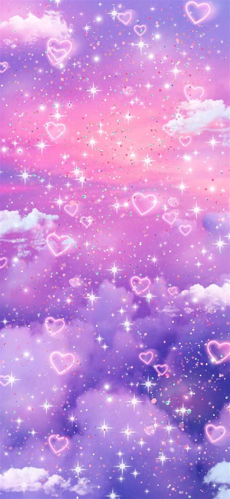 Pink Cute Aesthetic Cloud Sky Wallpaper