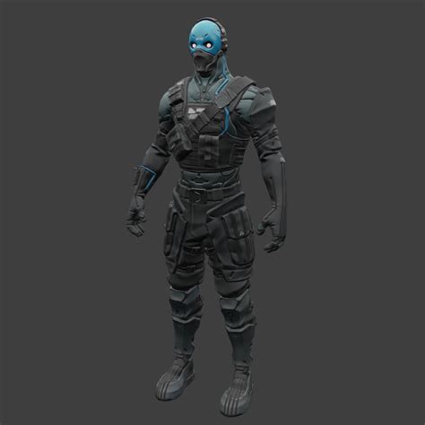 Cobalt - Fortnite 3D Model by Shevraar