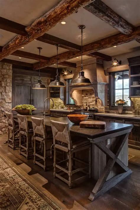 42 Classic Rustic Kitchen Designs (Photo Gallery) – Home Awakening