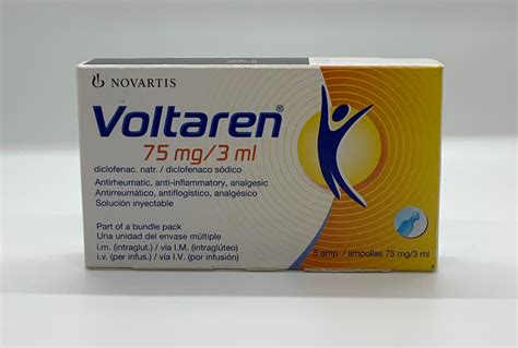 VOLTAREN 75 MG/3 ML ( 5 UNITS PER BOX ) – La Paz Health Supplies