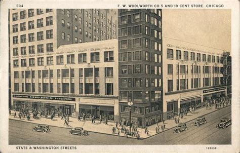 F.W. Woolworth Co. 5 and 10 Cent Store - State & Washington Streets ...