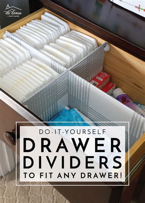 Diy Drawer Dividers