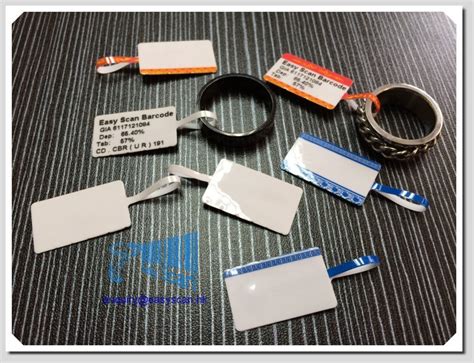 Jewelry Labels / Jewellery Tags | Label & Ribbon | Easy Scan 掃碼科技