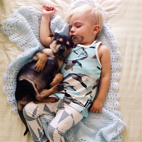 Bebe y perrito | ActitudFEM Dogs And Kids, Animals For Kids, Baby ...