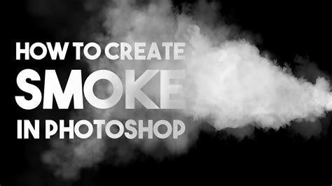 How to Create a Smoke in Photoshop - Photoshop Trend