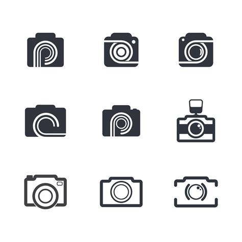 Camera logo images 3207213 Vector Art at Vecteezy