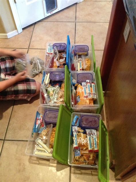 Road trip snack packs:-) we are set!!! | Road trip food, Road trip ...