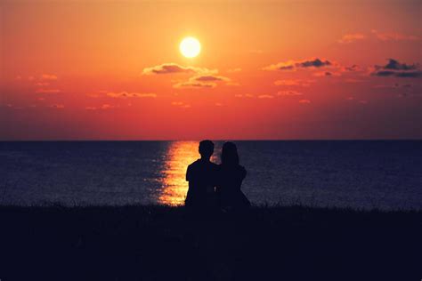 Sunset Couple Stock Photos, Images and Backgrounds for Free Download