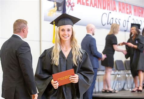 Alexandria Area High School graduation rate remains strong - Alexandria ...