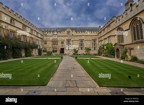 jesus college oxford Stock Photo - Alamy