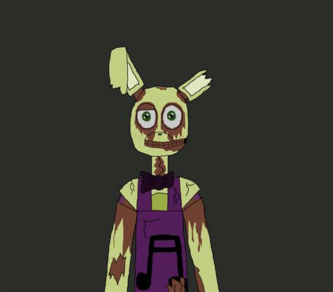 Fnaf 3 Springtrap (late anniversary) by Deltaheartsstuff on DeviantArt