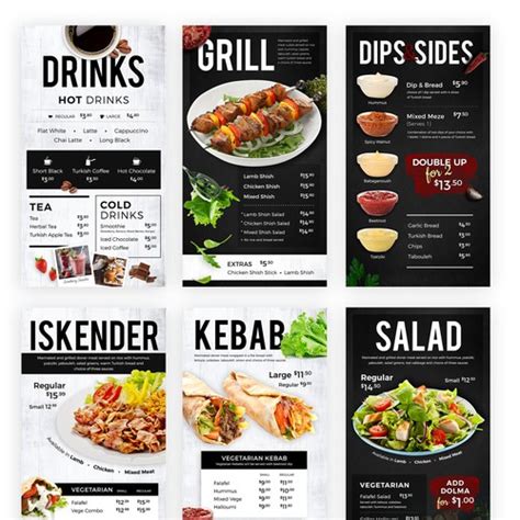 Designs | Design for Cafe Menu | Menu contest