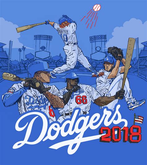 Dodgers '18! fanart : r/Dodgers