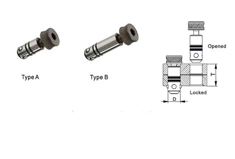 QUICK LOCKING BOLT ACCESSORIES - Narex Ind Tools