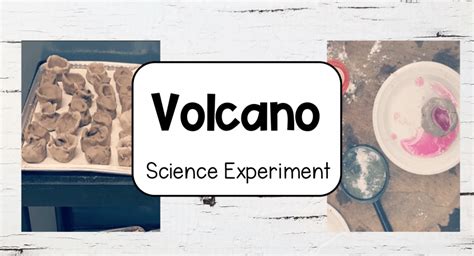 Clay Volcano Experiment for Kids - Hands-On Teaching Ideas