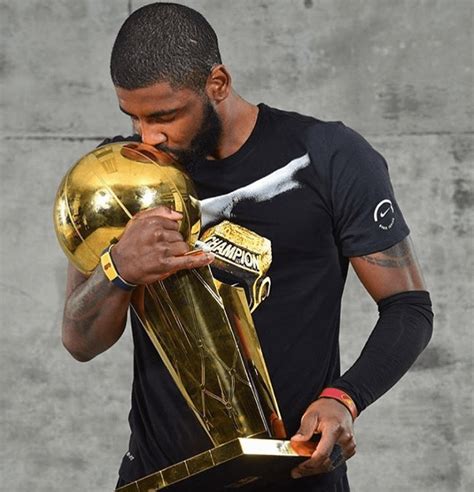 Kyrie Irving Packing More Steel Than The Championship Trophy? | inside ...