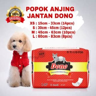 Jual Popok Anjing Jantan / Popok Anjing Dono Disposable Diapers Male ...