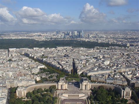 View from the top of the Eiffel Tower | Paris skyline, Skyline, Eiffel ...