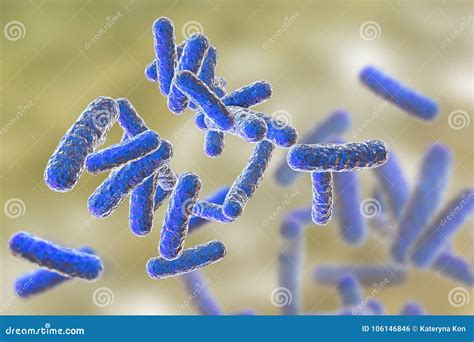 Human Pathogenic Virus And Bacterias Under Microscope. Viral Dis ...